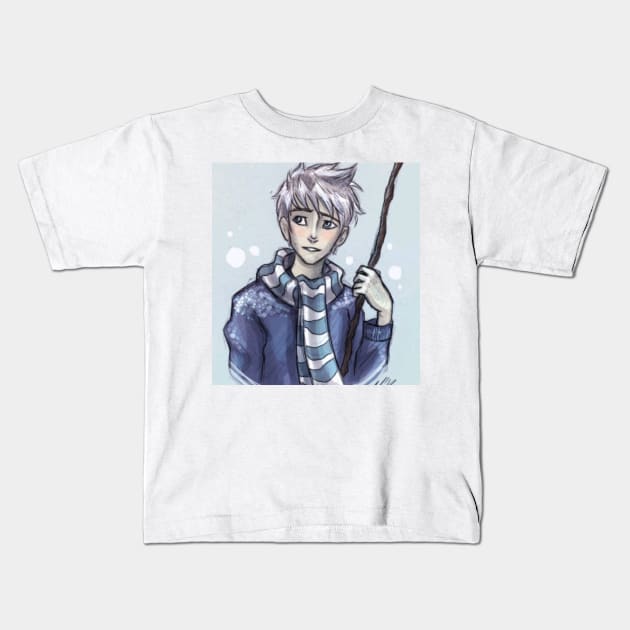 Jack frost Kids T-Shirt by Damian_blake21